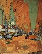 Vincent Van Gogh The Alyscamps,Avenue oil on canvas